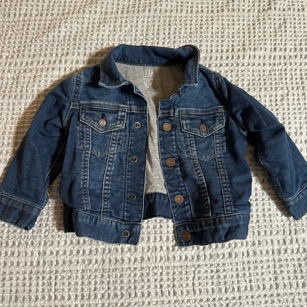 GAP 18-24 Toddler lined Jean Jacket